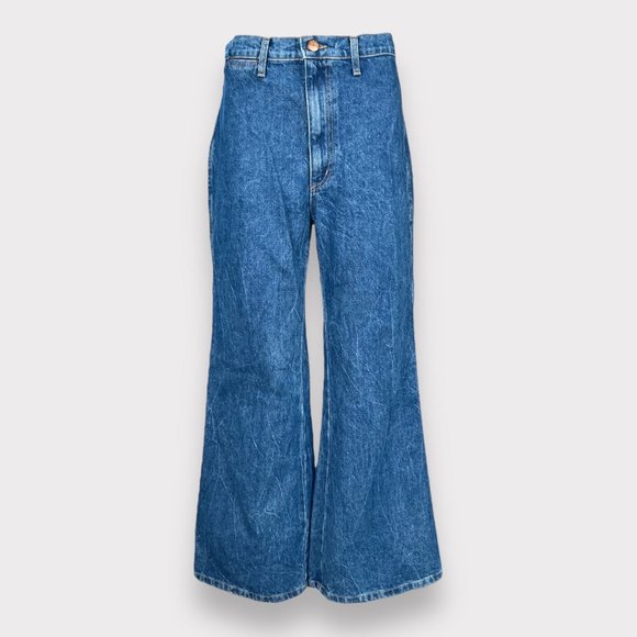 NWOT Doen Authentic Vintage Melody High Rise Flare Denim Jeans Women's Size 27 - Picture 6 of 16